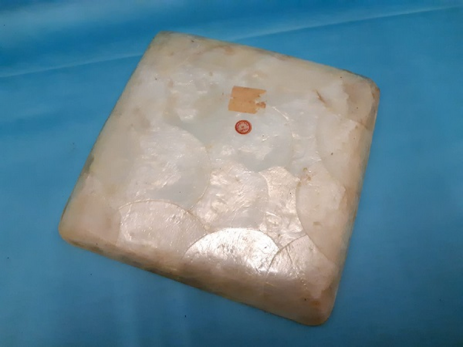 TABAK MADE İN PHILIPPINES SIKIŞTIRILMIŞ SEDEFDEN 6 ADET