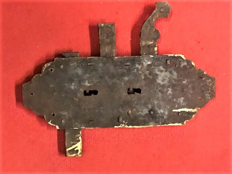 BÜYÜK BOY EL SICAK DÖVME DEMİR YAMAMI EL USTA  YAPIM KONAK KAPI KİLİDİ