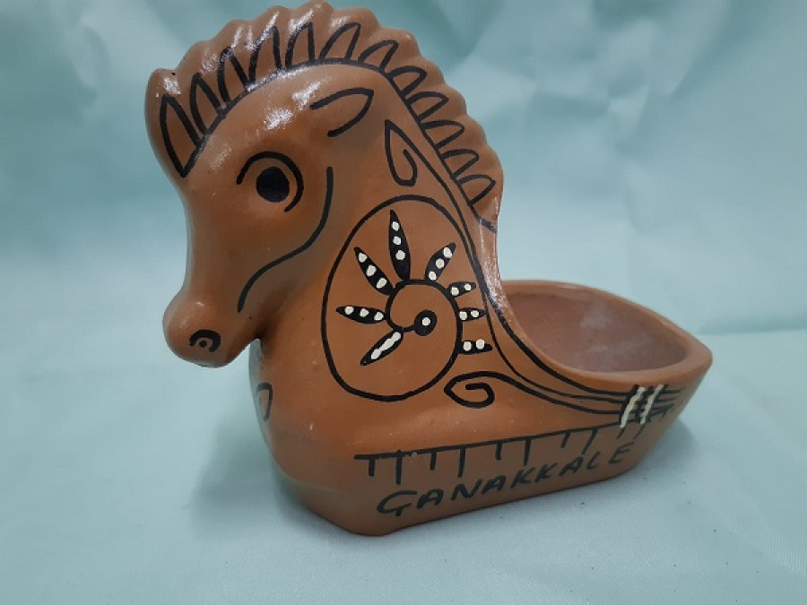 SERAMİK AT ÇANAKKALE TROY AKSESUAR 