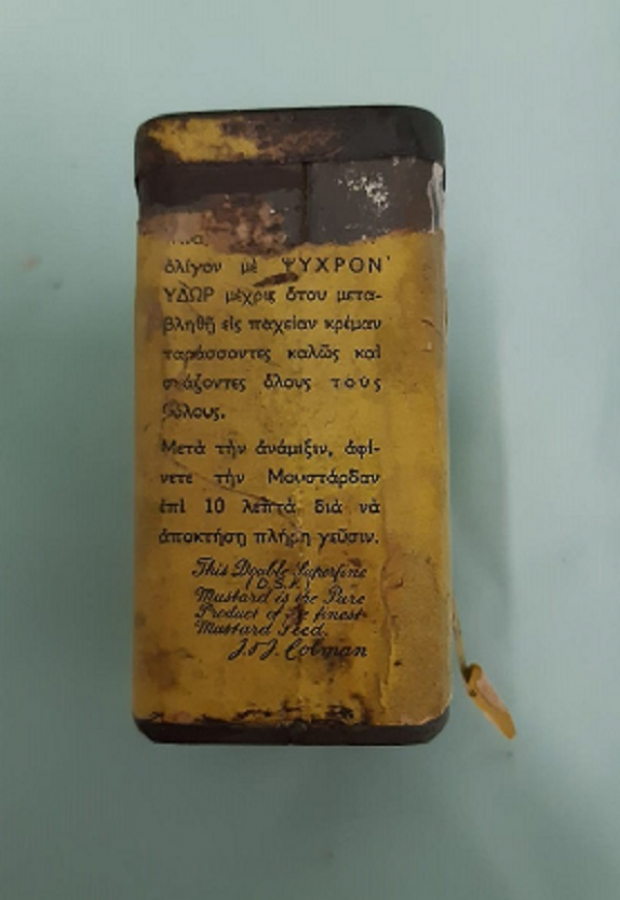 COLMAN'S MUSTARD TOZ HARDAL TENEKE KUTU