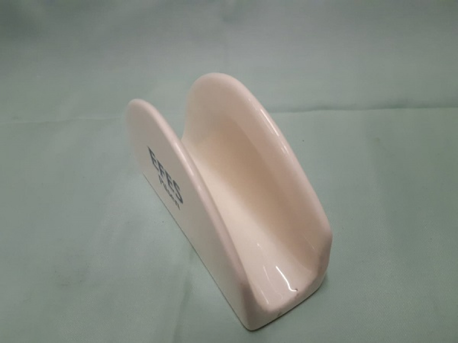 SERAMİK MASA ÜZERİ EFES PİLSEN ARMALI PEÇETELİK 