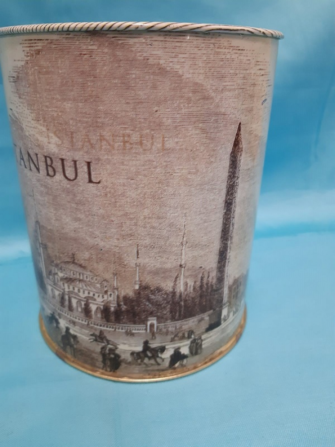 İSTANBUL GÖRSELLİ TENEKE  KUMBARA