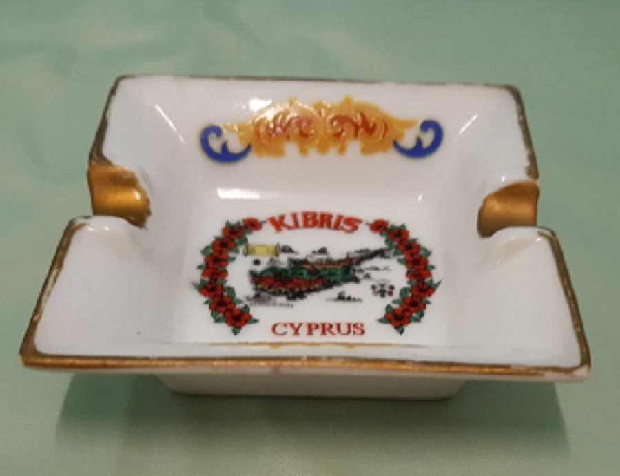 SERAMİK KIBRIS RESİMLİ CYPRUS KULLUK 