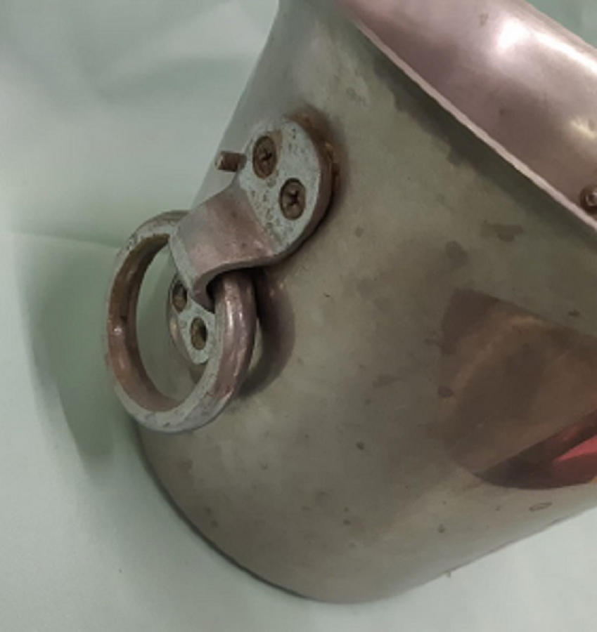 PASLANMAZ KROM CELİK KULPLU BUZ KOVASI