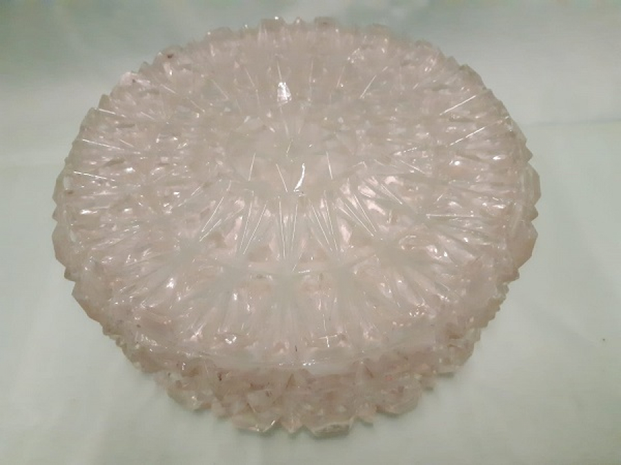 KRİSTAL KESME CAM KAPAKLI ŞEKERLİK