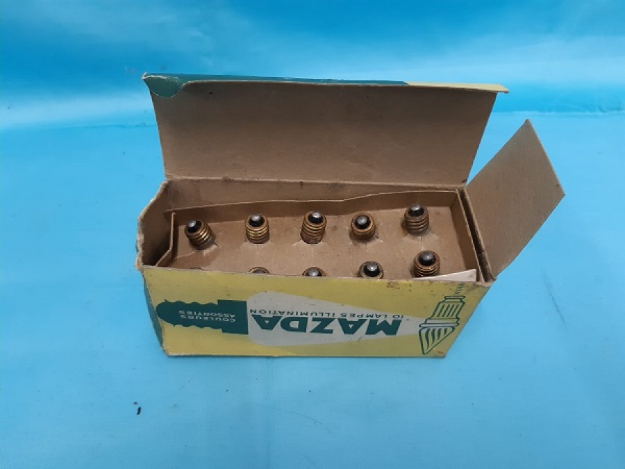 MAZDA COMPAGNIE DES LAMPES İNCE DUY RENKLİ LAMBA 16 VOLT