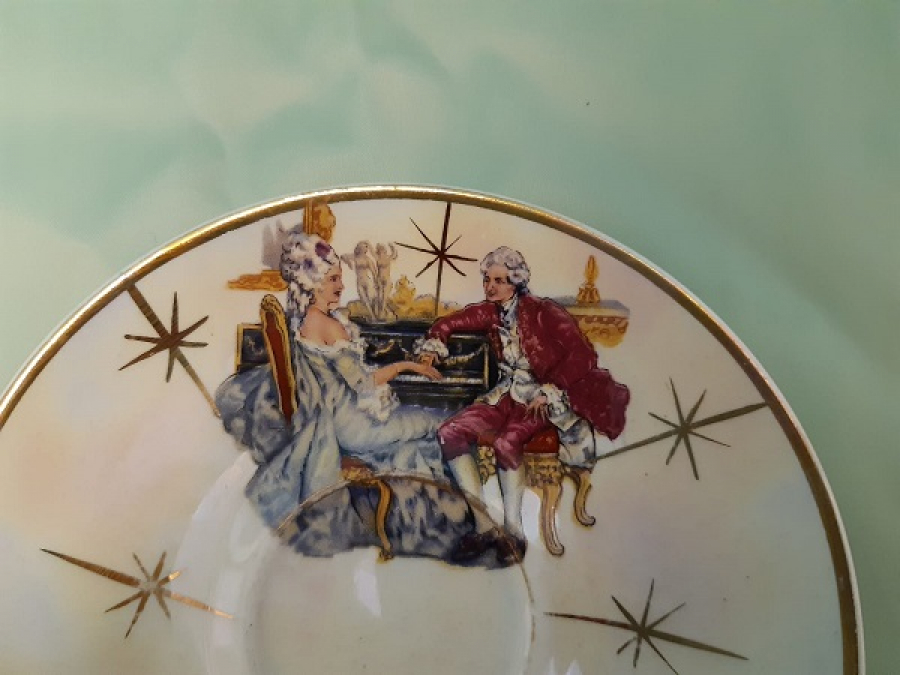 SÜMERBANK TÜRK MALI BARDAK ALTI ALTIN EL CEKME