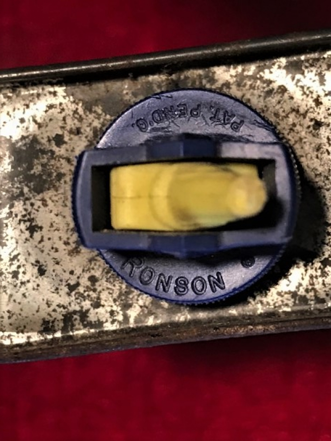 RONSON CAKMAK BENZİNİ TENEKE KUTU USA