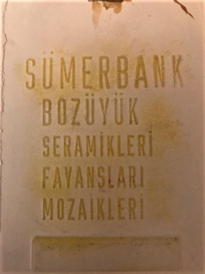 SÜMERBANK SERAMİK PANO OSMANLI KIYAFETLERİ SİRİSİ 1971 ÜRETİMİ SERİGRAFİ İPEK ELEK BASKI