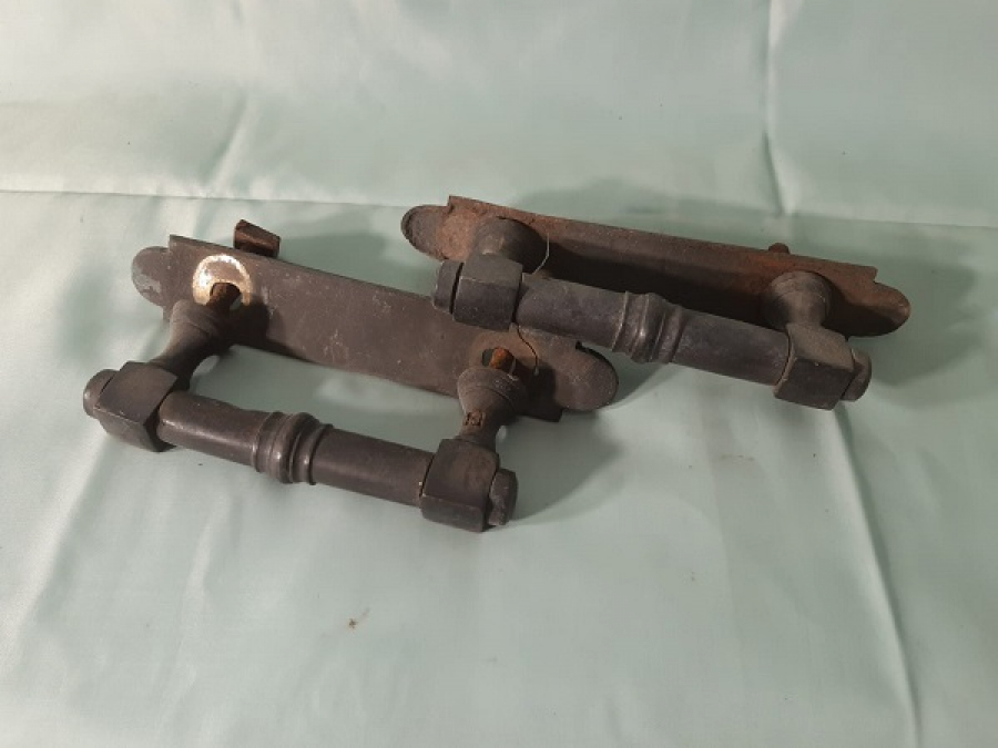 BRONZ CİFT EKSİKSİZ KAPI KOLU 