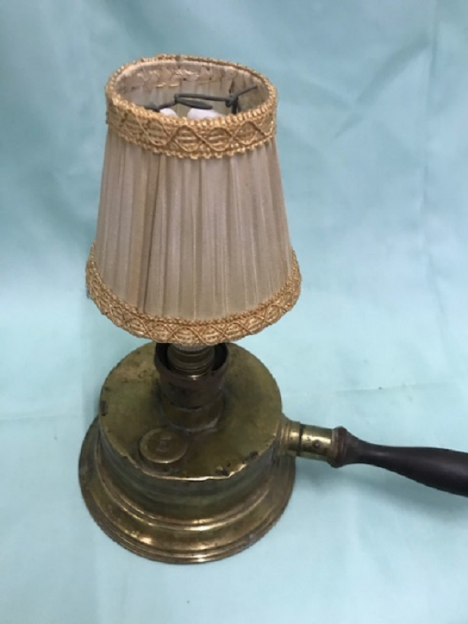 ESKİ PİRİNC GAZ LAMBASI ŞAPKALI GECE LAMBASI 