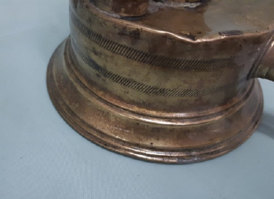 ESKİ PİRİNC GAZ LAMBASI ŞAPKALI GECE LAMBASI 