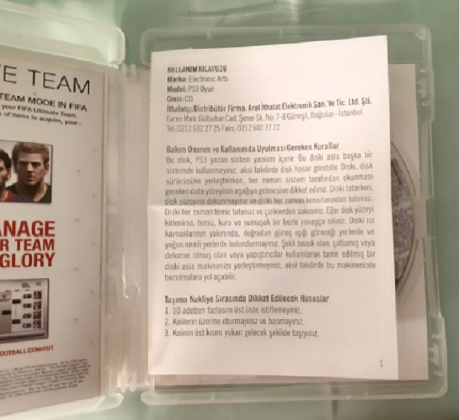 PLAYSTATİON MOVE FEATURES FIFA 13 OYUN CD