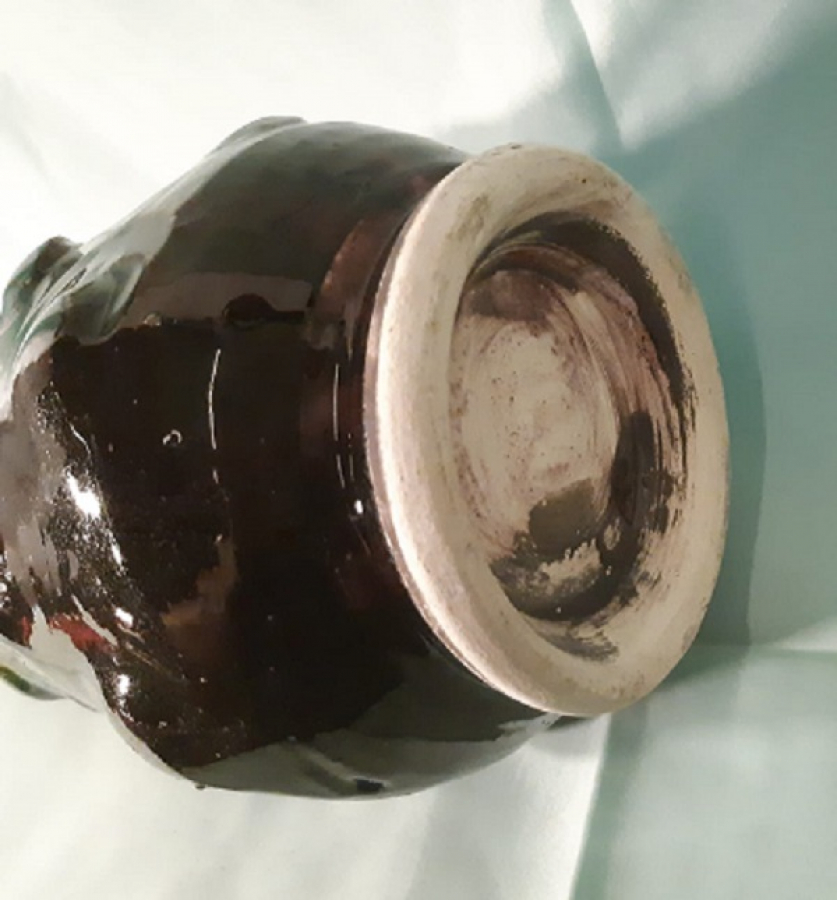 SERAMİK SANATCI YAPIMI  VAZO 