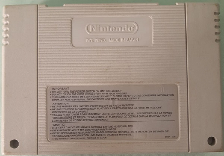 SÜPER DROPZONE NİNTENDO PAT. PEND MADE IN JAPAN OYUN KASEDİ