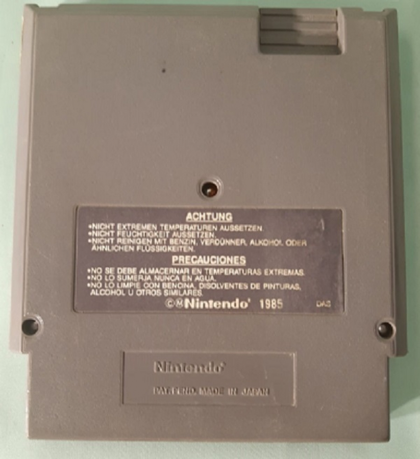 SUPER MARIO BROS NİNTENDO VERSION ESPANOLA MADE IN JAPAN OYUN KASEDİ