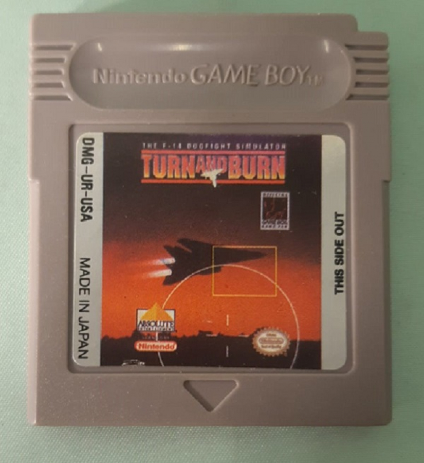TURN AND BURN NİNTENDO GAME BOY OYUN KASEDİ