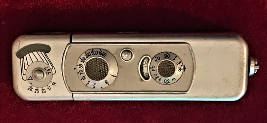 MİNOX MİCRO COMPLAN 1:3,5 F=15 MM MADEİN GERMANY CASUS KAMERA FOTOGRAF MAKİNE