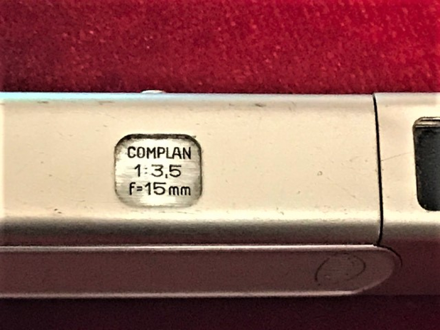 MİNOX MİCRO COMPLAN 1:3,5 F=15 MM MADEİN GERMANY CASUS KAMERA FOTOGRAF MAKİNE