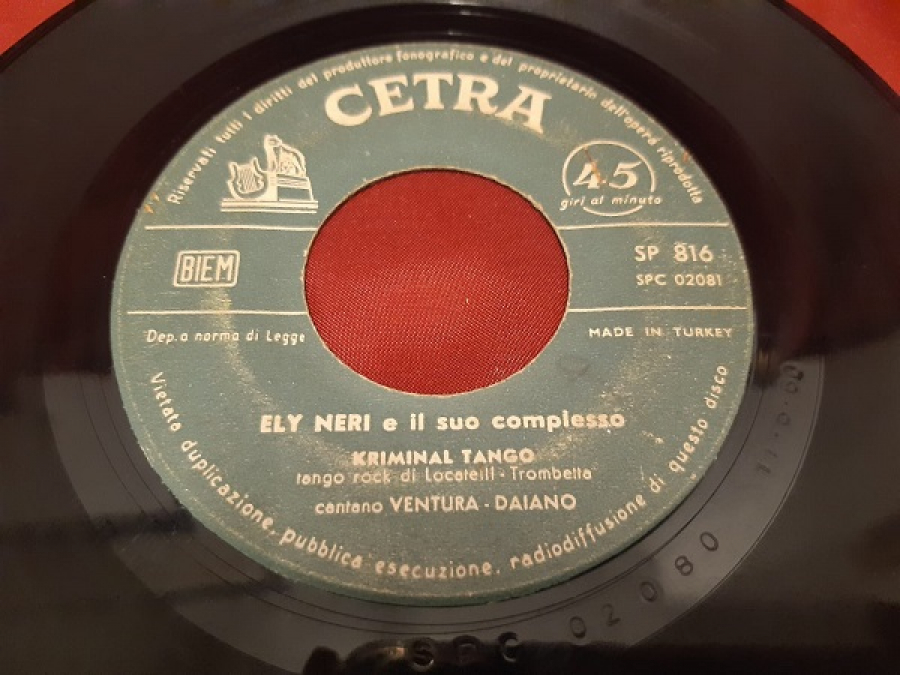 CETRA ELY NERI E İL SUO COMPLESSO KRIMINAL TANGO  . B AIUTAMETİ 