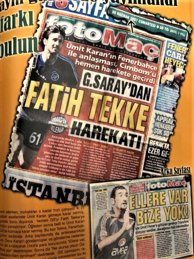 FENERBAHCE SPOR KÜLÜBÜ RESMİ  DERGİSİ  SAYI 55 EYLÜL 2007