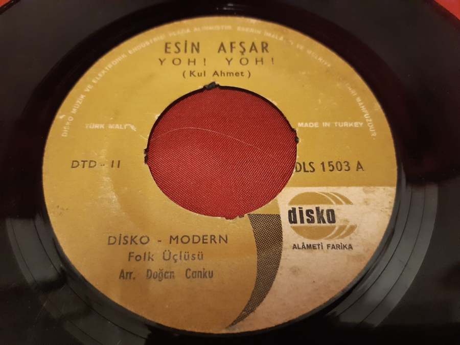 ESİN AFŞAR BİR MASAL TÜRKÜSÜ ( BEBEK ) 45 LİK YERLİ PLAK 