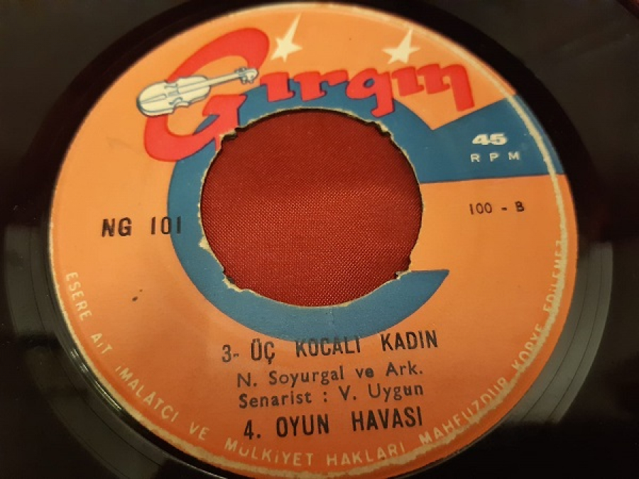 GIRGIN  4 ŞARKILIK ZERENGİL EVLENİYOR 2 - OYUN HAVASI 45 LİK YERLİ PLAK