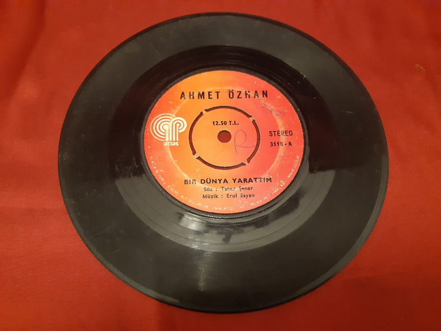 ATLAS PLAK AHMET ÖZHAN  BİR DÜNYA YARATTIM STEREO 