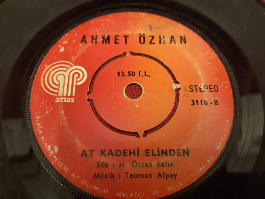 ATLAS PLAK AHMET ÖZHAN  BİR DÜNYA YARATTIM STEREO 