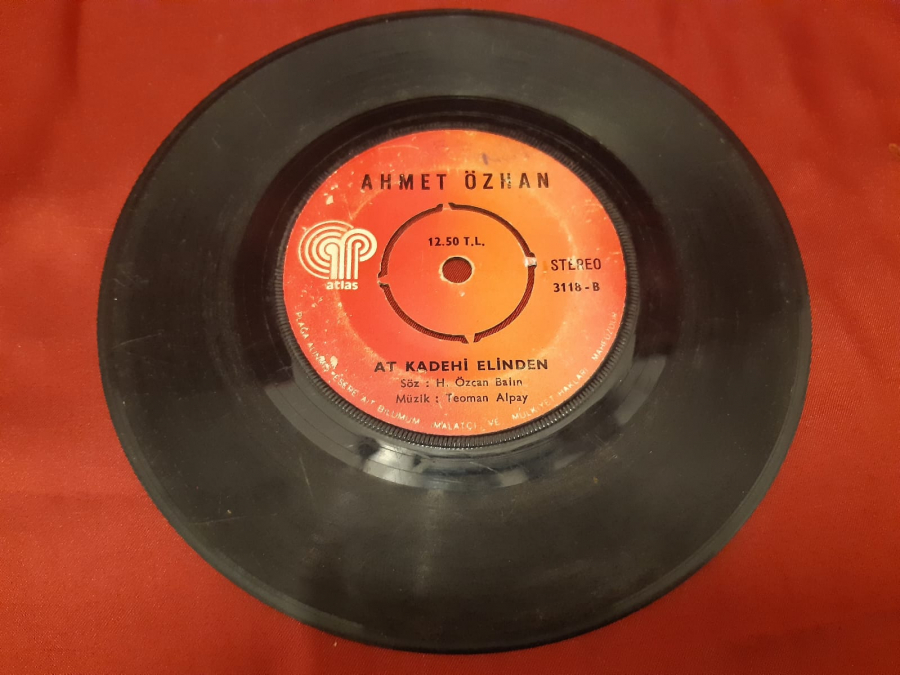 ATLAS PLAK AHMET ÖZHAN  BİR DÜNYA YARATTIM STEREO 