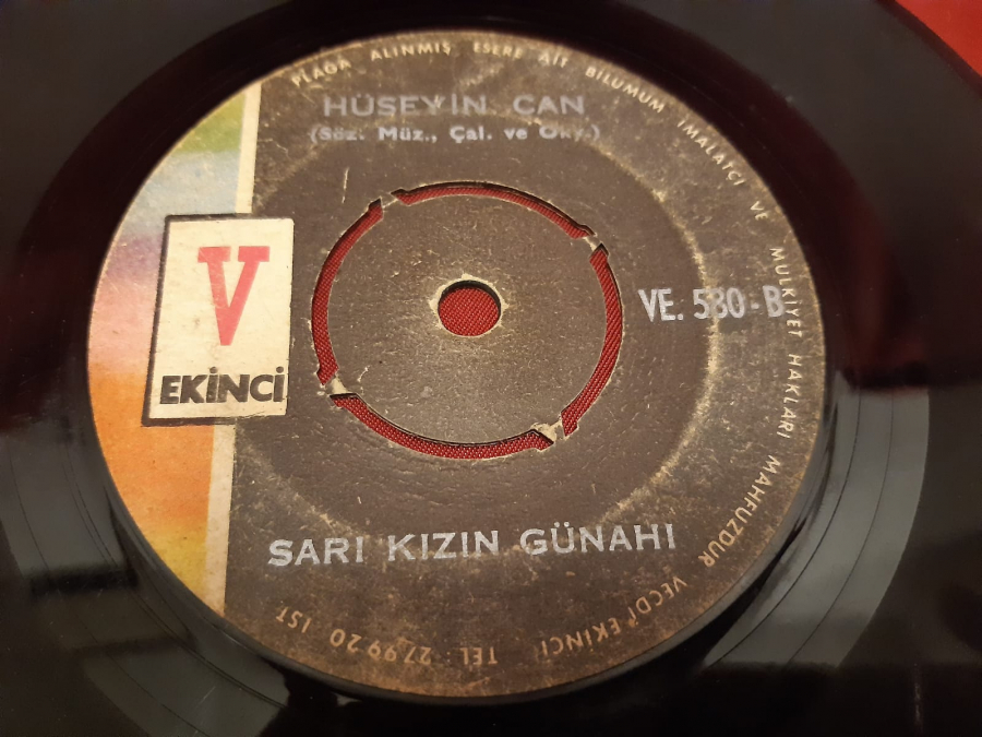 EKİNCİ   A HÜSEYİN CAN  ELVEDA SEVGİLİM  SARI KIZIN GÜNAHI