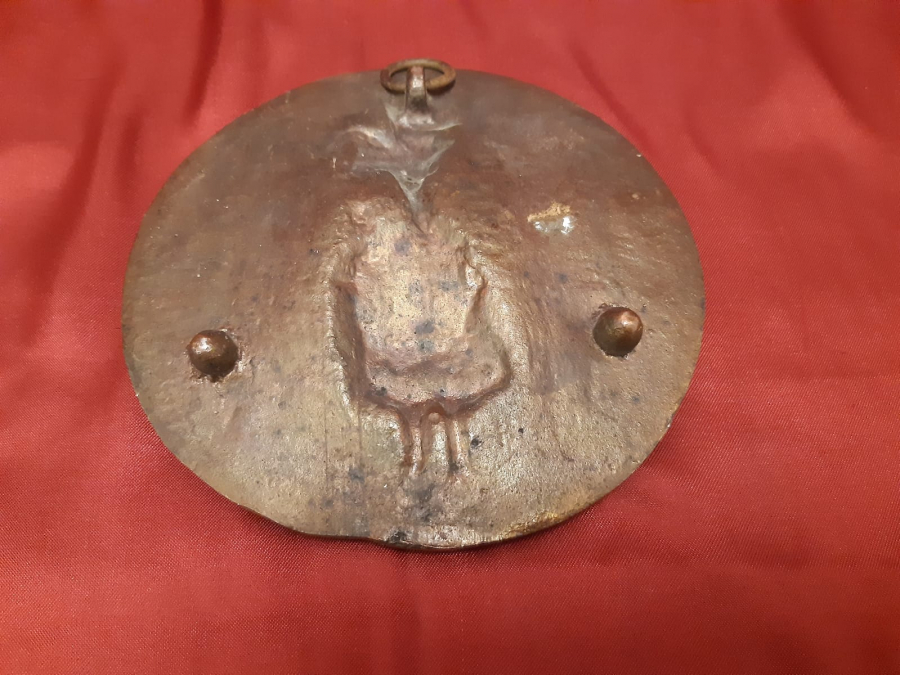 BRONZ DÖKÜM KAZ BAKICISI KIZ  TEMALI