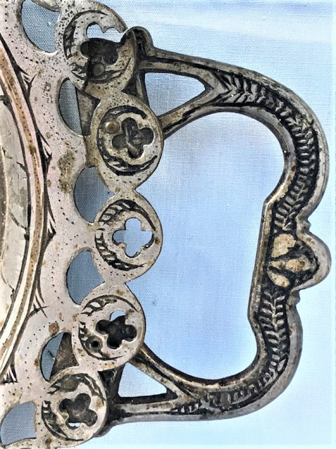 KOMPLE EL KALEM İŞİ ÜZERİ YAZILI ZEMZEN SUNUMU YAPILAN TEPSİ