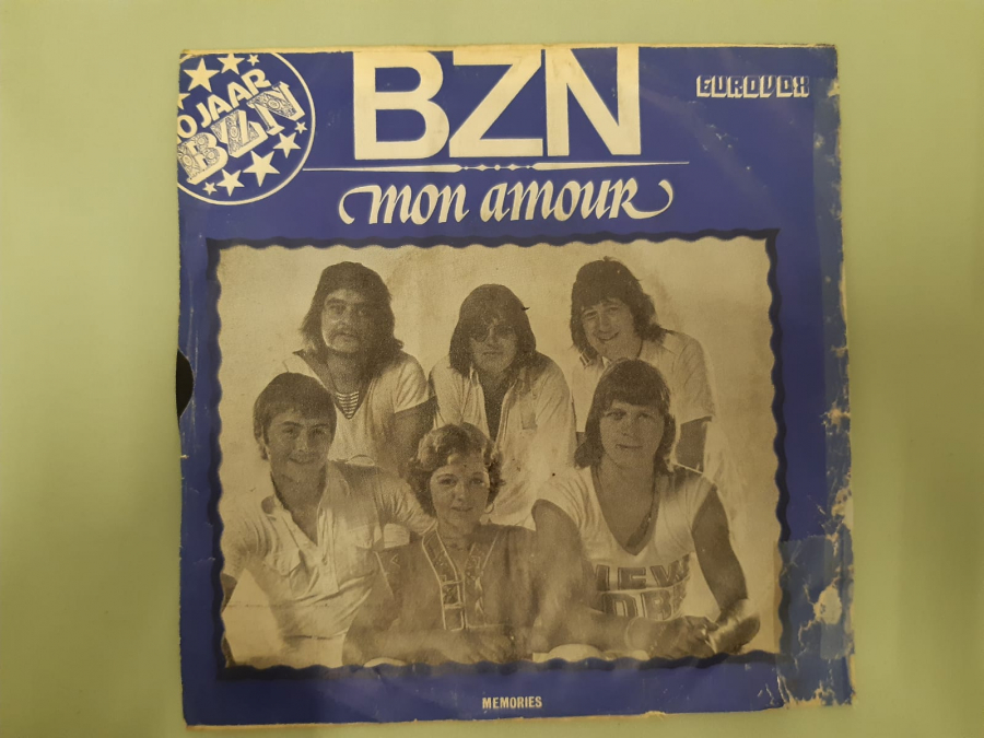 EURDUOX PLAK B Z N MON AMOUR , MEMORIES 45 LİK YABANCI PLAK 