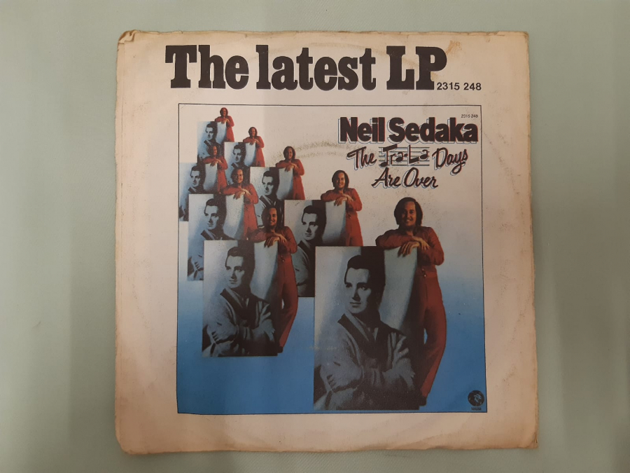 GMG PLAK NEIL SEDAKA IDON'T KNOW WHAT I LIKE ABOUT YOU , OUR LAST SONG TOGETHER 45 LİK YABANCI PLAK 