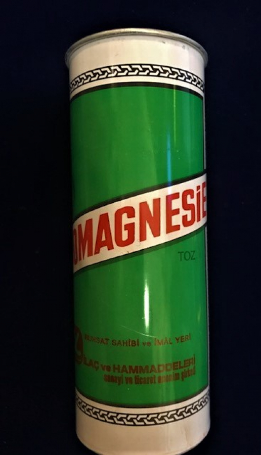 BİSMOMAGNESİE ALİMÜNYÜM TOZ İCERSİ BOŞ İLAC KUTUSU 