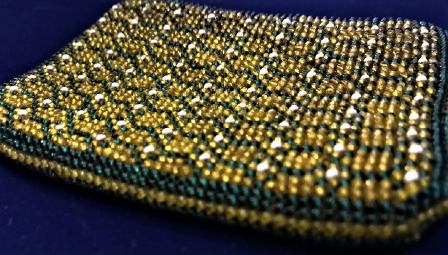 OSMANLI BONCUK EL İŞLEME HAPİHANE İŞİ PARA CANTASI SORUNSUZ