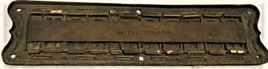 METAL BAKIR HAZIR YAZI HARFLERİ DEİŞEBİLİR RAYBAN SAN 