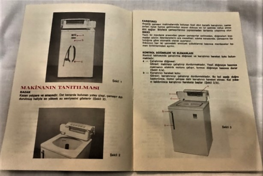 ARCELİK ARY 7 CAMAŞIR MAKİNASI KULLANMA KLAVUZU