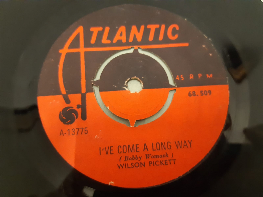 ATLANTIC PLAK WILSON PICKETT JEALOUS LOVE  I'VE COME A LONG WAY 45 LİK YABANCI PLAK 