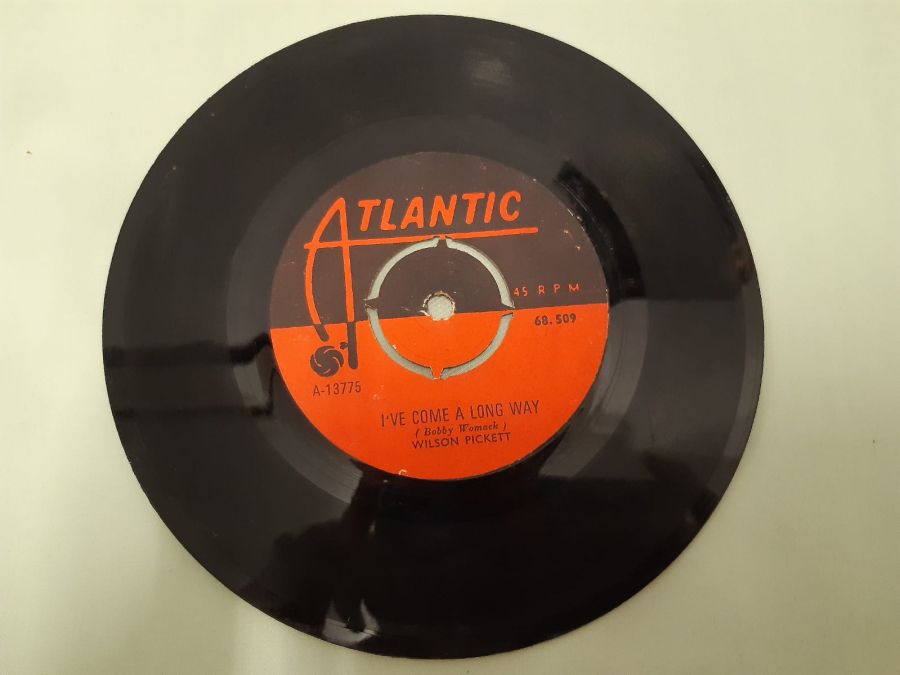 ATLANTIC PLAK WILSON PICKETT JEALOUS LOVE  I'VE COME A LONG WAY 45 LİK YABANCI PLAK 