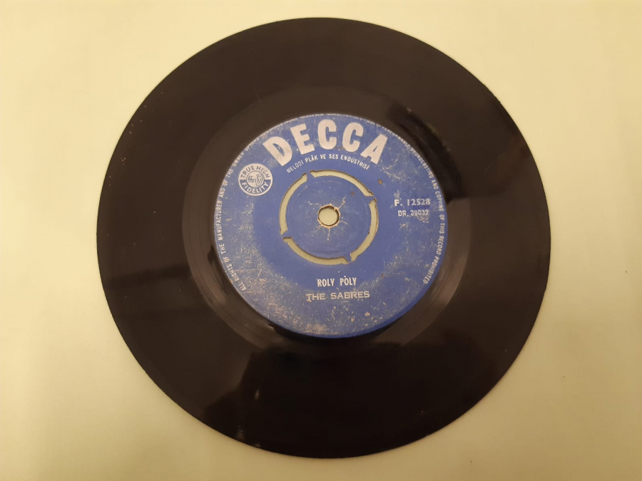 DECCA PLAK THE SABRES WILL YOU ALWAYS LOVE ME 45 LİK YABANCI PLAK 