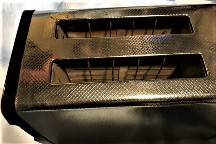 ROWENTA TO 18 EKMEK KIZARTMA 220 VOLT PASLANMAZ KROM 1964