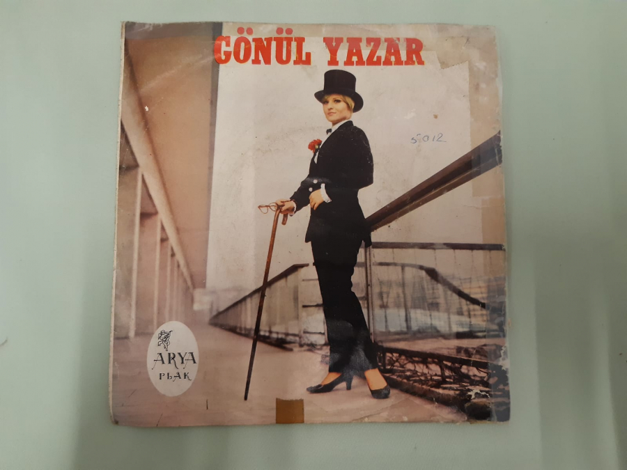 GÖNÜL YAZAR ŞIP SEVDİ , GEL DESEN GELEMEM Kİ 45 LİK YERLİ PLAK 