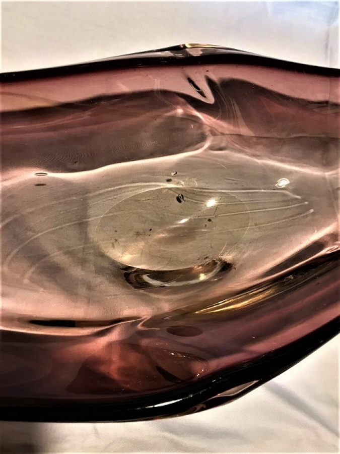 İTALYAN MURANO BÜYÜK BOY KAYIK MEYVALIK ŞEKERLİK