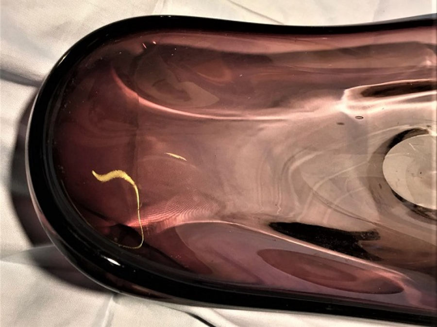 İTALYAN MURANO BÜYÜK BOY KAYIK MEYVALIK ŞEKERLİK