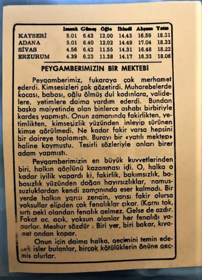 1980 OCAK PAZARTESİ GÜNÜNE AİT TAKVİM YAPRAGI