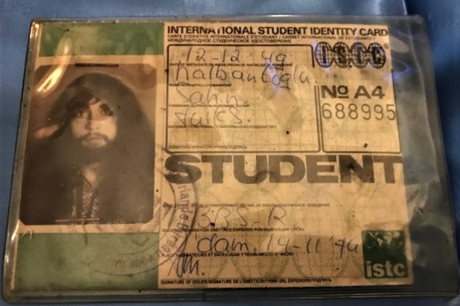 İNTERNATİONAL STUDENT İDENTITY CARD ISIC 1970