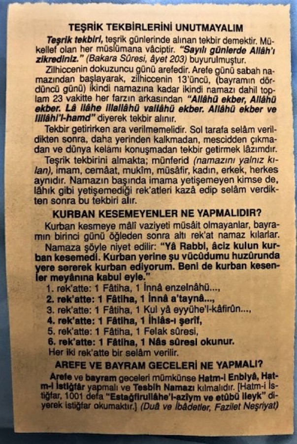 7 OCAK 2006 CUMARTESİ GÜNÜNE AİT TAKVİM YAPRAGI