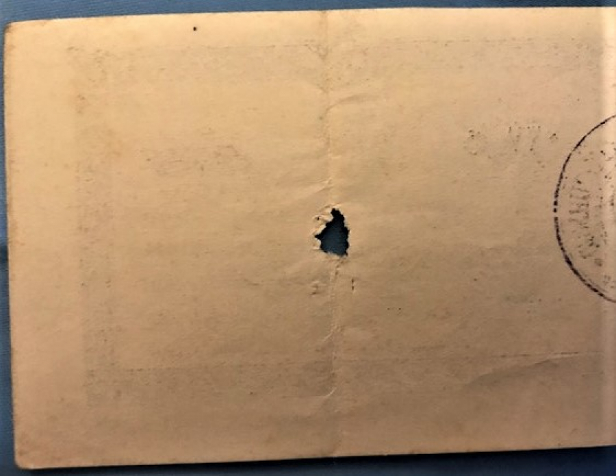  OSMANLI  CUMHURİYET HALK FIRKASI PARTİSİ YARDIM MAKBUZU OSMANLICA BASKI MAKBUZ.. 